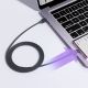 7. Kabel Joyroom Multi-Color Series A14 USB-A / USB-C 3A 1.2 m - czarny