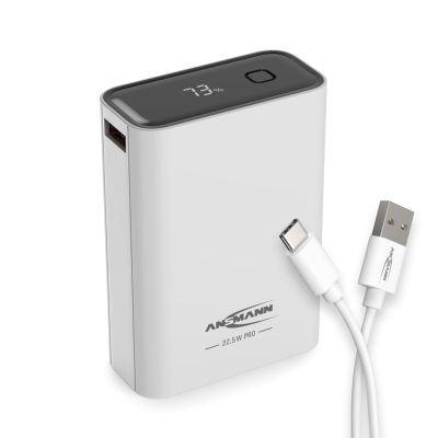 14. Ansmann PB222PD Litowo-polimerowy (LiPo) 20000 mAh Biały