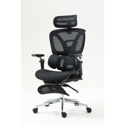 93. Activejet Fotel biurowy Ergonomiczny YK848 czarny
