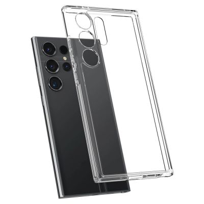 7. Etui Spigen Ultra Hybrid na Samsung Galaxy S24 Ultra - przezroczyste
