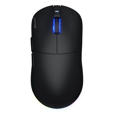 HATOR Quasar 3 Wireless myszka Gaming Oburęczny RF Wireless + Bluetooth + USB Type-A Optyczny 12000 DPI