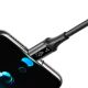 6. Kabel Joyroom S-A60StarTalk 3A USB-A - USB-C 1,2m - czarny