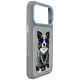6. Etui Nimmy Glasses Cool nag na iPhone 17 Pro Max - szare