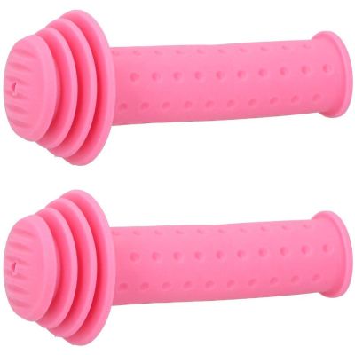 5. CHWYTY RĄCZKI GRIPY DO KIEROWNICY 115MM DUNLOP RÓŻOWY