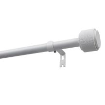 KARNISZ ROZSUWANY POJEDYNCZY FI 19 MM OMEGA BIAŁY 140-220 CM KOWALSKI