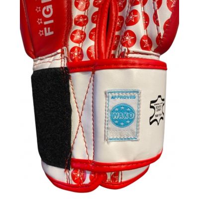 11. Rękawice bokserskie TOP TEN "FIGHT" RTT-2 10 oz (WAKO APPROVED)