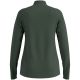 3. Bluza bez kaptura rozpinana Odlo Mid layer 1/2 zip ESSENTIAL LIGHT zielona