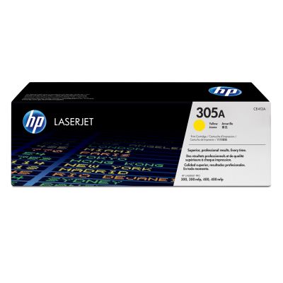 13. HP 305A kaseta z tonerem 1 szt. Oryginalny Żółty