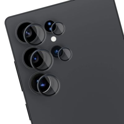 2. Szkło na obiektyw aparatu 3mk Lens Protection Pro Black do Samsung Galaxy S25 Ultra