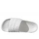 4. Klapki damskie/męskie adidas Adilette 22  Crystal White z wygodną profilowaną podeszwą białe (HQ4672)