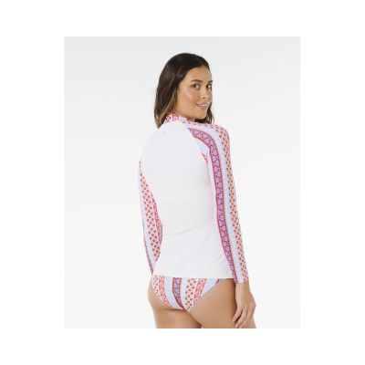 3. Lycra damska RIP CURL Coastal Instinct Upf Ls Rv biała