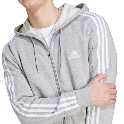 12. Bluza adidas Essentials Fleece 3-Stripes Full-Zip M IJ6479
