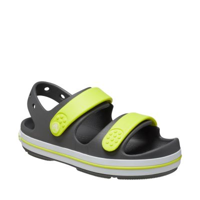 2. Sandały dla dzieci Crocs Crocband Cruiser szaro-zielone 209424 1NJ