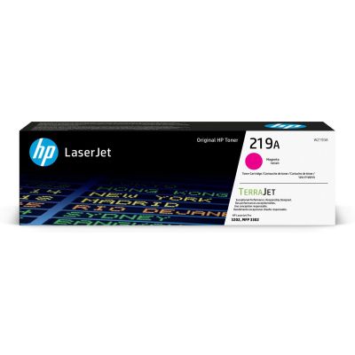 HP 219A oryginalny wkład z purpurowym tonerem LaserJet, 1200 stron, 0 stron, Purpurowy, 1 szt.