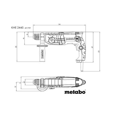 7. Młotowiertarka Metabo KHE 2445 601709500