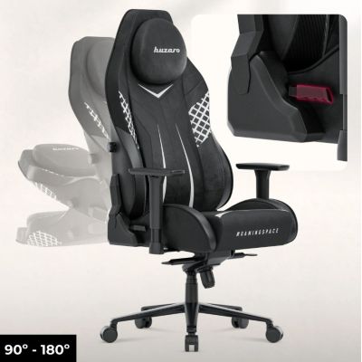 4. Fotel gamingowy Huzaro Force 8.3 Carbon Black