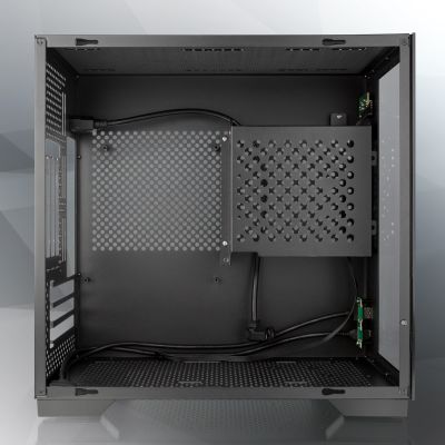 11. RAIJINTEK PAEAN Mini Mini Tower Czarny