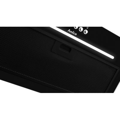 8. Okap do zabudowy AMICA OMP6255BG 60 cm | LED | czarny