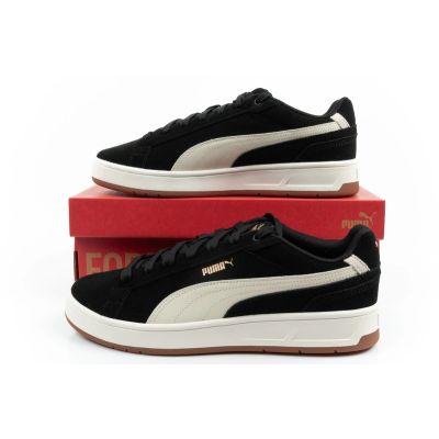10. Puma buty sportowe męskie Court Classico sneakersy skórzane czarne