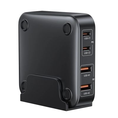 2. UNITEK ŁADOWARKA BIURKOWA GAN 70W 2XUSB-A 2XUSB-C