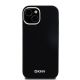 3. Etui DKNY Liquid Silicone Small Metal Logo MagSafe na iPhone 15 Plus / 14 Plus - czarne