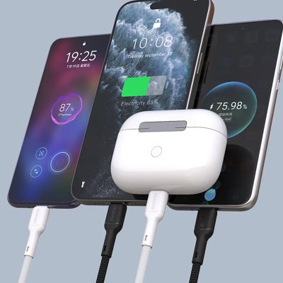 8. Kabel Dudao L9C 65W USB-C - USB-C 2m - czarny