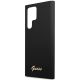 6. Etui Guess Silicone Vintage Gold Logo na Samsung Galaxy S23 Ultra - czarne