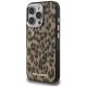 2. Etui Karl Lagerfeld IML Leopard Pattern MagSafe do iPhone 16 Pro Max - brązowe