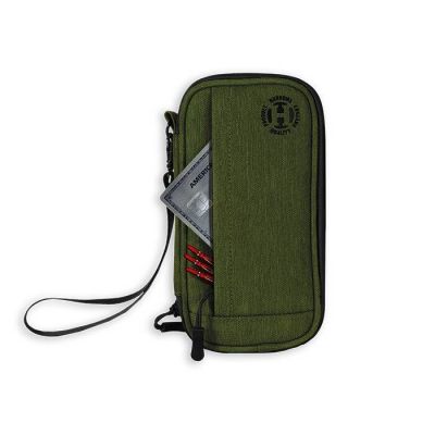 2. Pokrowiec na rzutki Harrows Smart Case 3 Smartcase green/black