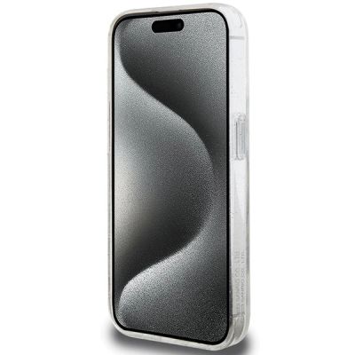5. Etui Karl Lagerfeld Ring Stand Karl Head MagSafe do iPhone 15 - białe