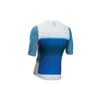 2. Koszulka rowerowa NORTHWAVE Blade Air Jersey S/s biało niebieski