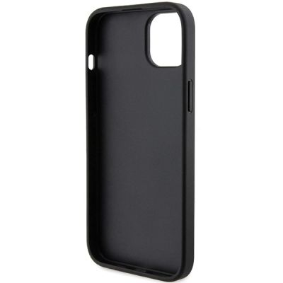 7. Etui Karl Lagerfeld Saffiano Cardslot Karl&Choupette Metal Pin do iPhone 15 - czarne