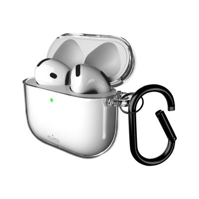 2. Etui Puro 0.3 Nude na AirPods 4 - przezroczyste