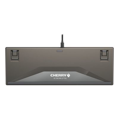 3. Przewodowa mechaniczna klawiatura CHERRY TAS KC 500 MX LP 2.0 Ivory z layoutem DE