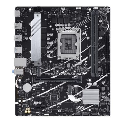 9. ASUS PRIME B760M-R D4 Intel B760 LGA 1700 micro ATX