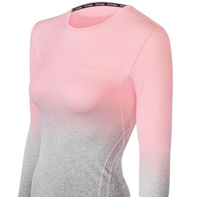 26. Bielizna termoaktywna Spokey Flora Set Lady Termo SM VT W 6114300000 szaro-różowa