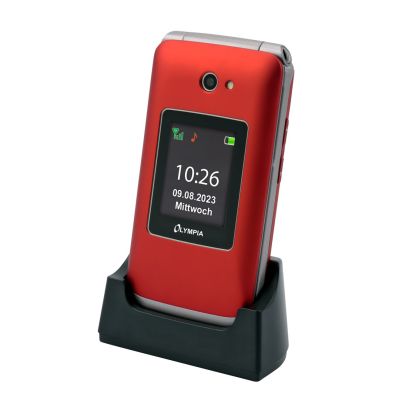 4. Olympia VITUS 4G 7,11 cm (2.8") 147 g Czerwony Aparat w telefonie