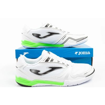 9. Joma buty męskie sportowe Dribling 2602 halowe obuwie piłkarskie białe