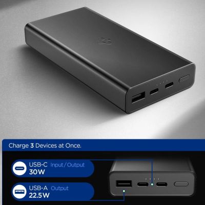 2. Powerbank Spigen EA3020 20000mAh 30W - czarny