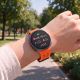 3. Pasek Tech-Protect Silicone Air na Samsung Galaxy Watch 40 / 44 / 46 mm - pomarańczowy