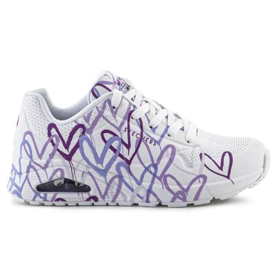 11. Buty Skechers JGoldcrown Uno Lite - Spread the Love W 155507-WLPR