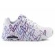 11. Buty Skechers JGoldcrown Uno Lite - Spread the Love W 155507-WLPR