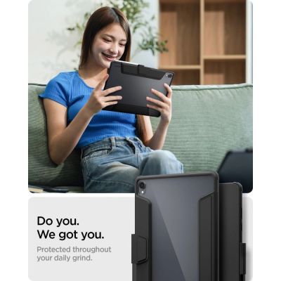 9. Etui Spigen Ultra Hybrid Pro na Samsung Galaxy Tab S12+ - czarne