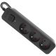 DEFENDER LISTWA ZASILAJĄCA SFS 131 3 GNIAZDA 1,5M CZARNA 99456