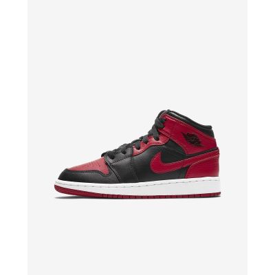 2. Buty Air Jordan 1 Mid Banned GS retro - 554725-074