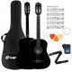 11. SUPRIMO CGS3 BK - gitara klasyczna 4/4, czarna