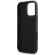7. Etui Karl Lagerfeld HC 3D Rubber Elongated Glitter na iPhone 16 Pro - czarne