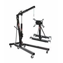 AWTOOLS ŻURAW WARSZTATOWY 2-TONOWY + WÓZEK MONTAŻOWY 900 kg