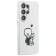 4. Etui Karl Lagerfeld IML Karl&Choupette MagSafe na Samsung Galaxy S26 Ultra - przezroczyste