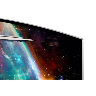 26. Samsung G95SC monitor komputerowy 124,5 cm (49") 5120 x 1440 px Dual QHD OLED Srebrny